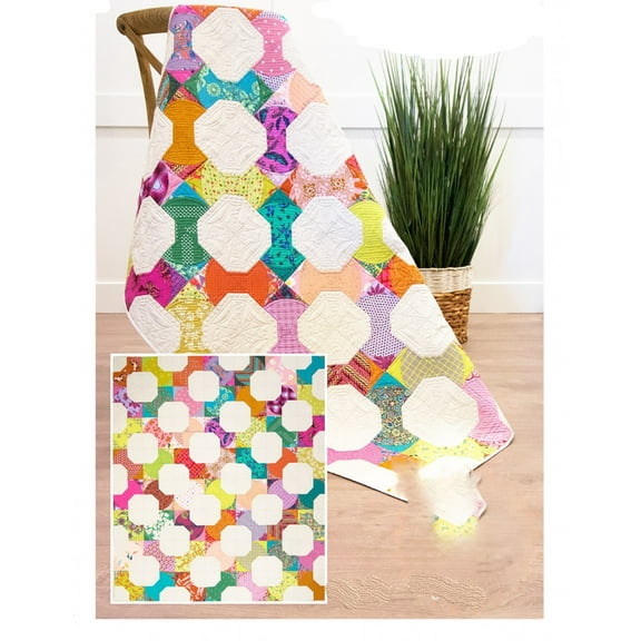 Sew Kind of Wonderful Curvy Bow Tie Quilt Pattern