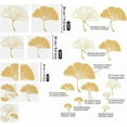 thumbnail image 2 of 1 Set 9Pcs 9 Styles Ginkgo Leaf PET Hollow Out Drawing Painting Stencils for DIY Scrapbook Photo Album Leaf 200~300x200~300mm 1pc/style, 2 of 9