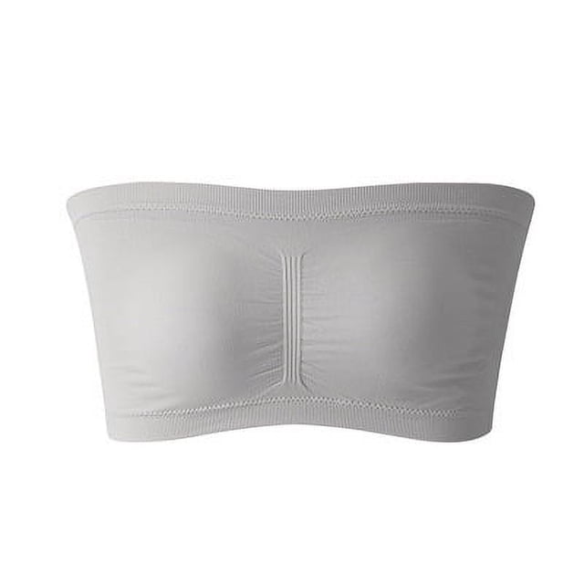 Top de tubo para mujer 6XL con pecho envuelto, ropa interior deportiva para mujer de talla grande sin anillo de acero