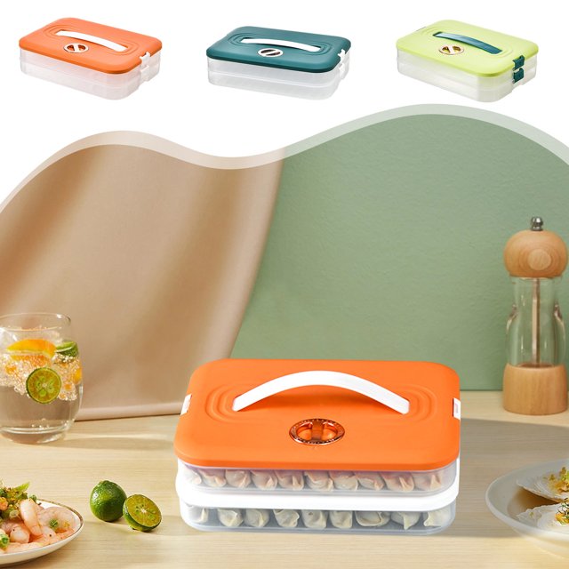 Fiudx Ofertas Del Día Contenedores organizadores Para Refrigerador: Contenedores De Plástico Transparente Para Refrigerador, Congelador, Gabinete De Cocina, organización Y Almacenamiento De Despensa