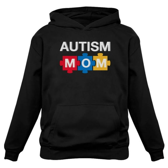 Tstars Womens Autism Mom Hoodie Autism Awareness Proud Mother Autistic Spectrum Awareness Acceptance Autistic Support Shirts for Womens Hoodie