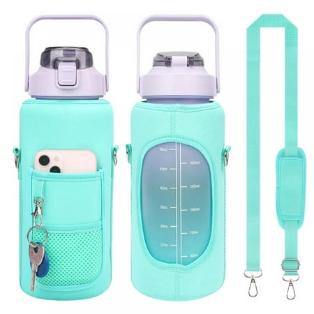 

Half-gallon Kettle Cover With A Back Strap Thermos Pot Cover for Non-hot Non-slip Cup Sleeves(Water Cup Not Included)