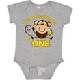 thumbnail image 3 of Inktastic Little Monkey 1st Birthday Boy Boys or Girls Baby Bodysuit, 3 of 5
