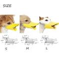 thumbnail image 4 of Anti mordida forma de boca de pato cubre la boca del perro máscaras de bozal anti-llamada juego de boca de mascota a prueba de mordeduras, 4 of 5