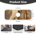 thumbnail image 2 of Pofeuu Rainbow White Horse Print Splash Guard for Sink Faucet Sink Gadgets-Splash Guard Behind Faucet Drip Catcher for Kitchen, Bathroom,Sink Mat, 2 of 7