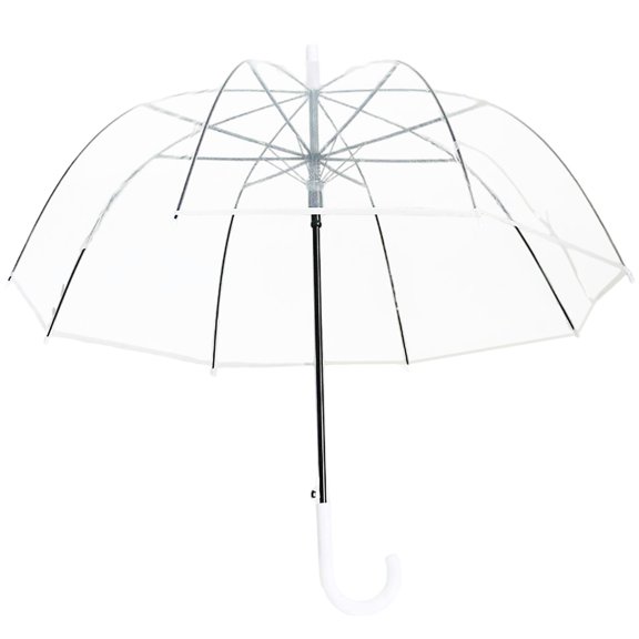 Children Adult Rain Long Handle Umbrella Outdoor Use Lightweight Durable 8 Bone Design Maximum Coverage