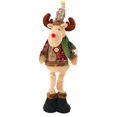 thumbnail image 2 of Snowman Doll Small Standing Lint Cute Christmas Doll for Showcase, 2 of 9