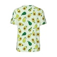 thumbnail image 3 of Rocae Cartoon Fruit for Breathable Men's Baseball T-Shirt Fashionable Casual Baseball Jersey, Moisture-wicking Sportswear 3X-Large, 3 of 9