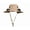 Khaki, variant on Solar Fan Hat, Wide Brim UPF 50+ Sun Bucket Hat with 2 Built-in Solar Fans, USB & Solar Powered Cooling Fishing Hat for Men Women Outdoor Hiking Beach
