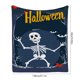 thumbnail image 3 of Manta de Franela para Halloween | Chal de Felpa Suave y Cálido | Estampado de Calabaza Fantasma Multicolor | Manta Acogedora para Sofá Cama y Siesta para Cualquier Temporada | Ligera para Viajes, Cam, 3 of 6