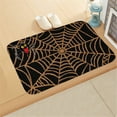 thumbnail image 1 of ICQOVD Halloween Letters Home Door Mat Absorbent Mat Living Room Kitchen Floor Mat, 1 of 1