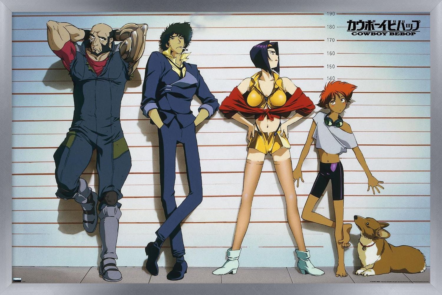 Cowboy Bebop - Heights Wall Poster, 14.725" x 22.375" Framed