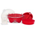 thumbnail image 2 of Elite Cuisine EGC-007R Maxi-Matic Egg Poacher & Egg Cooker with 7 Egg Capacity, Red, 2 of 2