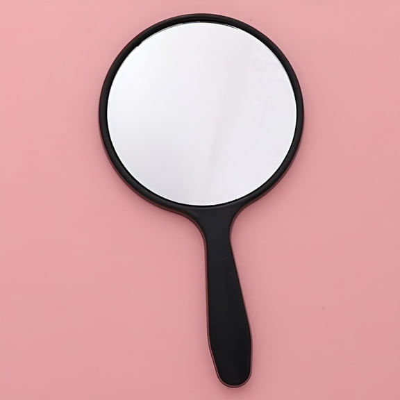 ACDANC Handheld Hand Mirror Travel Makeup Mirror Handheld Cosmetic Mirror with Handle, Portable Vanity Mirror for Travel, Camping, Home
