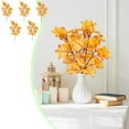 thumbnail image 1 of Feltree Home Decorations 5 PCS Fall Decor Artificial Silk Maple Leaves Branches Fall Stems Faux Maple Leaves for Wedding Bouquet Table, 1 of 8