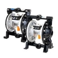 thumbnail image 3 of A-26 Mini Air Operated Paint Pump, Double Diaphragm Pressure-stabilized Diaphragm Pump Mini Pneumatic Diaphragm Paint Pumps ,Durable Construction, 3 of 7