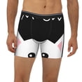 thumbnail image 4 of Rocae Cat Meow for Stretch Moisture-Wicking Underwear,Men's Underwear Boxer Briefs Small, 4 of 9