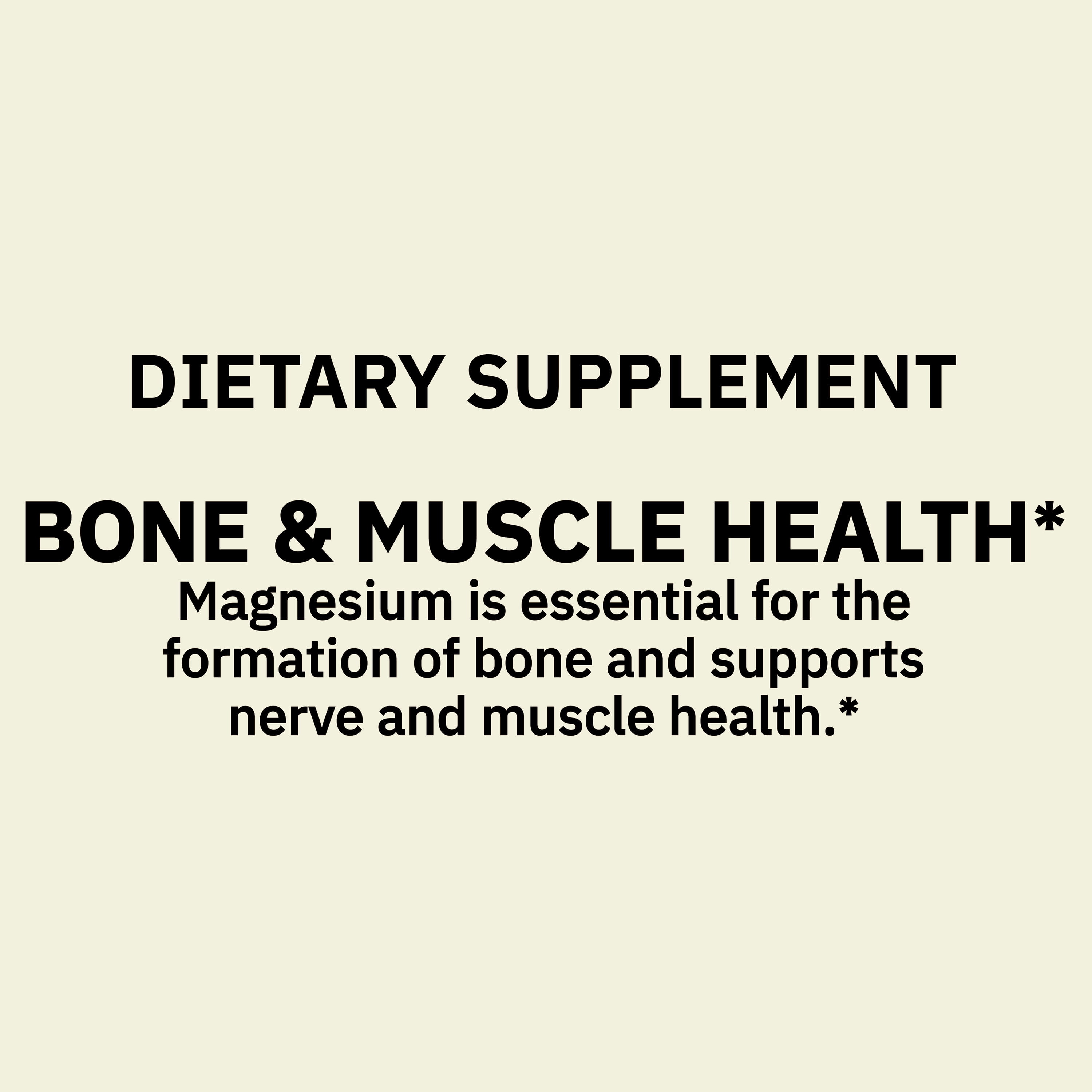 Spring Valley Magnesium Dietary Supplement Tablets for Bone and Muscle Health, 400 mg, 250 Count
