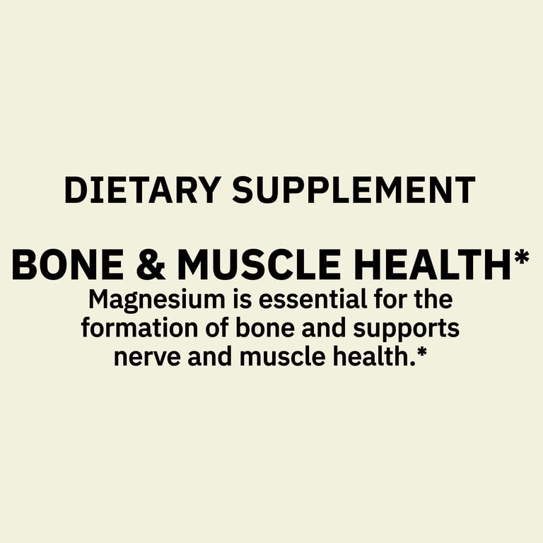 Spring Valley Magnesium, 400 mg Bone & Muscle Health, 250 Tablets photo 6