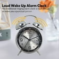 Big Ben Twin Bell Alarm Clock Loud Alarm Clock for Heavy Sleepers
