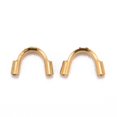 thumbnail image 3 of Ion Plating(IP) 316 Stainless Steel Wire Guardian and Protectors Long-Lasting Plated Golden 4.5x7.5x1.5mm Hole: 0.6mm, 3 of 5