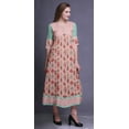 thumbnail image 3 of Bimba Print Long Party Wear Anarkali Kurta Flared A Line Kurtis For Women, 3 of 5