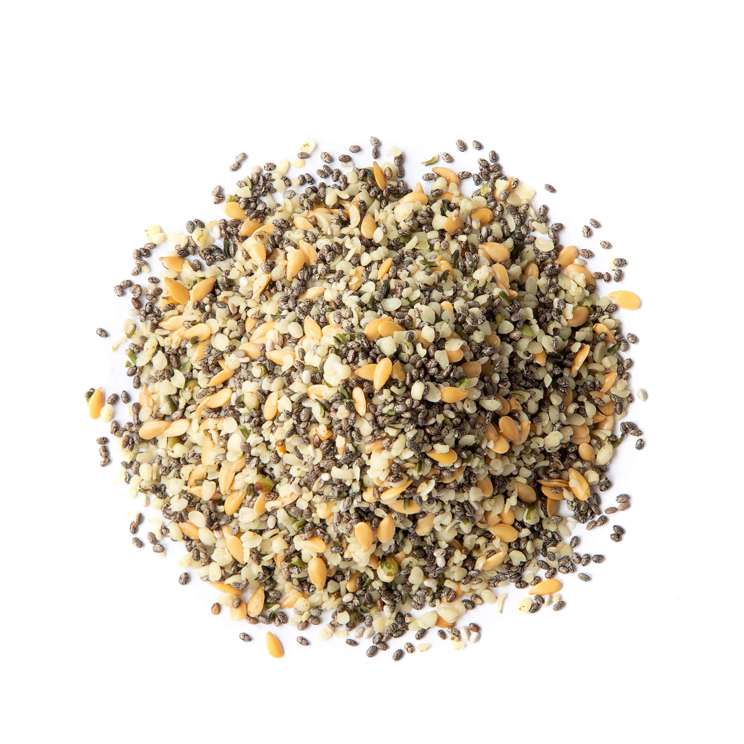 Food to Live Organic Chia, Flax, and Hemp Seeds Mix, 10 Pounds - Non-GMO Blend - by Food to Live