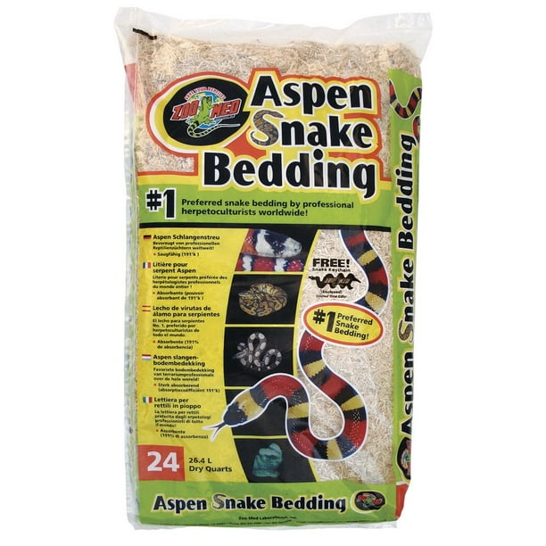 Zoo Med Laboratories Aspen Snake Bedding 24 Quartz