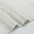 thumbnail image 5 of TWOPAGES Linen Blend Drape 52 W X 96 L Inch Light Filtering Grommet Top Privacy Protection Drape for Patio Door, 1 Panel, Beige White, 5 of 6