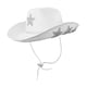 thumbnail image 4 of Sombrero de vaquera, elegante sombrero de vaquero para club, cosplay, graduaciones, fiestas, suministros para fiestas, 4 of 9