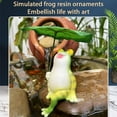 thumbnail image 6 of NOVELAR Cheerful Frog Figurine with Hook, 5.12 x 2.36 in, Compact Space-Smart Decor, Ideal Gift for Nature Lovers, Enhances Living Rooms, Studies, or as a Souvenir, 6 of 7