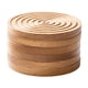 thumbnail image 4 of Posavasos de madera redondo con aislamiento para decoración del hogar y uso en la cocina. 6 piezas, 4 of 9