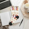 thumbnail image 6 of Vsdgher Black African Woman Unisex Crew Socks Lightweight Breathable Ventilation Ankle Socks, Mid-calf socks for Daily, 6 of 7
