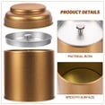 thumbnail image 3 of EeaseCA Tea Canister Small Tea Tin Sealing Tea Container Portable Tea Canister Practical Tea Storage Canister, 3 of 7