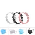 thumbnail image 3 of Mobutofu 6Pcs Mask Extension Strap Adjustable Rope Buckle for Simple Design 15x0.63x0.06in Plastic, 3 of 8