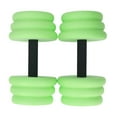 thumbnail image 2 of Floating Dumbbell, Lightweight Aquatic Exercise Dumbbell  for Water Yoga Green,Blue, 2 of 8