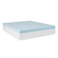Lucid Comfort Collection 4Inch Gel Memory Foam Mattress Topper with