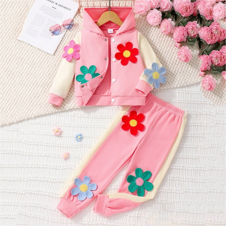 Toddler Girl Outfits Toddler Kids Girls Fall Causal Tracksuit Cute