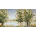 thumbnail image 2 of Robinson, Carol 14x9 White Modern Wood Framed Museum Art Print Titled - Waterway Grove, 2 of 4