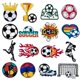 thumbnail image 1 of Puideon Set DIY de 16 parches termoadhesivos de fútbol para la Copa Mundial, 1 of 4