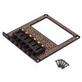 thumbnail image 2 of Placa de puente de silla de montar de rodillo de guitarra eléctrica de hierro duradero DIY 102 x 89 mm Yuyangstore Puente de silla de montar con rodillo de guitarra, 2 of 8
