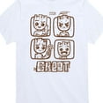 thumbnail image 3 of Marvel Guardians of the Galaxy - Groot Grid - Toddler And Youth Short Sleeve Graphic T-Shirt, 3 of 5