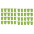 thumbnail image 1 of 40 Vasos de Papel (9 Oz) - Vajilla de Fiesta de Cumpleaños de Colores Lisos Lisos Catering (Verde), 1 of 5