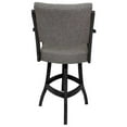 thumbnail image 2 of Casa Solid Wood 30" Bar Stool - Mojave Grey - Dark Grey, 2 of 3