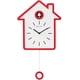 thumbnail image 1 of Reloj de pared con forma de cuco, diseño moderno, 35 cm, silencioso, no hace tictac, 1 of 1