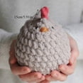 AaSFJEG Easter Gifts Adorable Hand Knitted Chicken Plush Toy Cute Plush ...