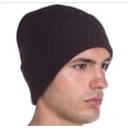 thumbnail image 4 of SILVERFEVER Beanie Men Women - Unisex Cuffed Skull Knit Winter Hat Cap, 4 of 9