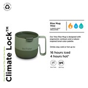 Klean Kanteen Rise Mug w/ Flip Lid, 14oz, Sea Spray