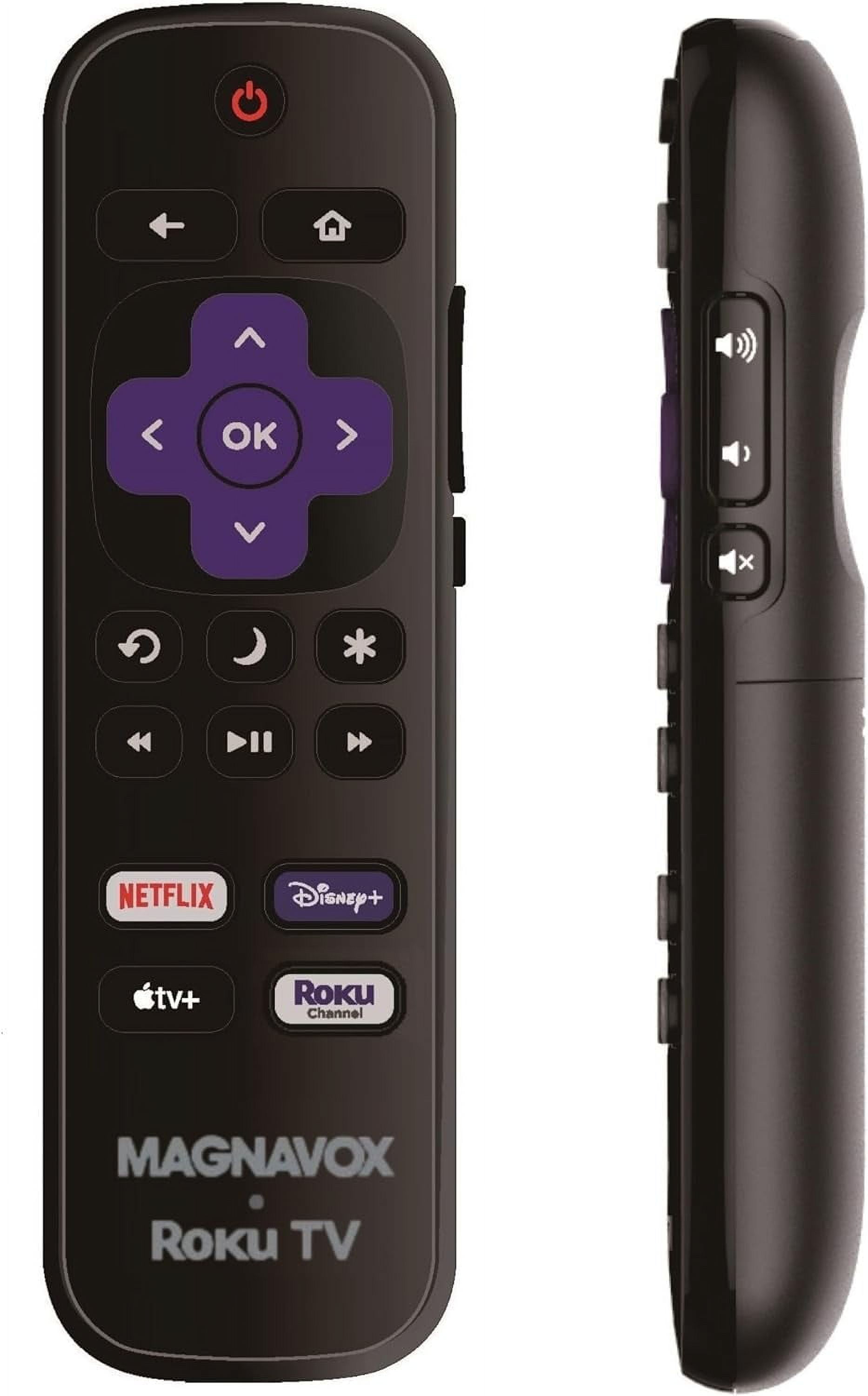ULTRA PARTS Remote Control for Magnavox Roku Smart TV
