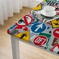 thumbnail image 4 of BANET Driver License Tablecloths, Square Tablecloth New Drive Table Cover for Kids Theme Dinner Table Supplies White, 4 of 7